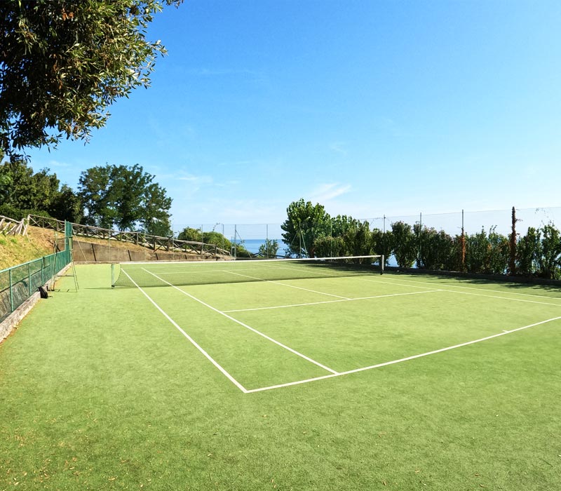 I campi da tennis